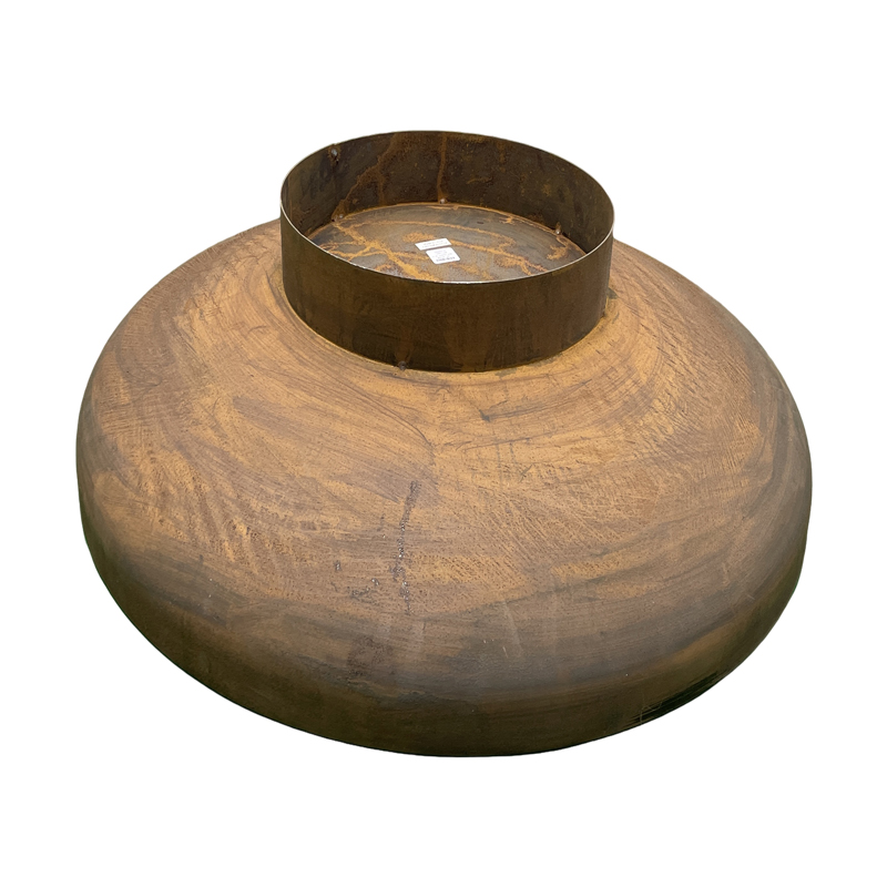 wood burning fire pit custom